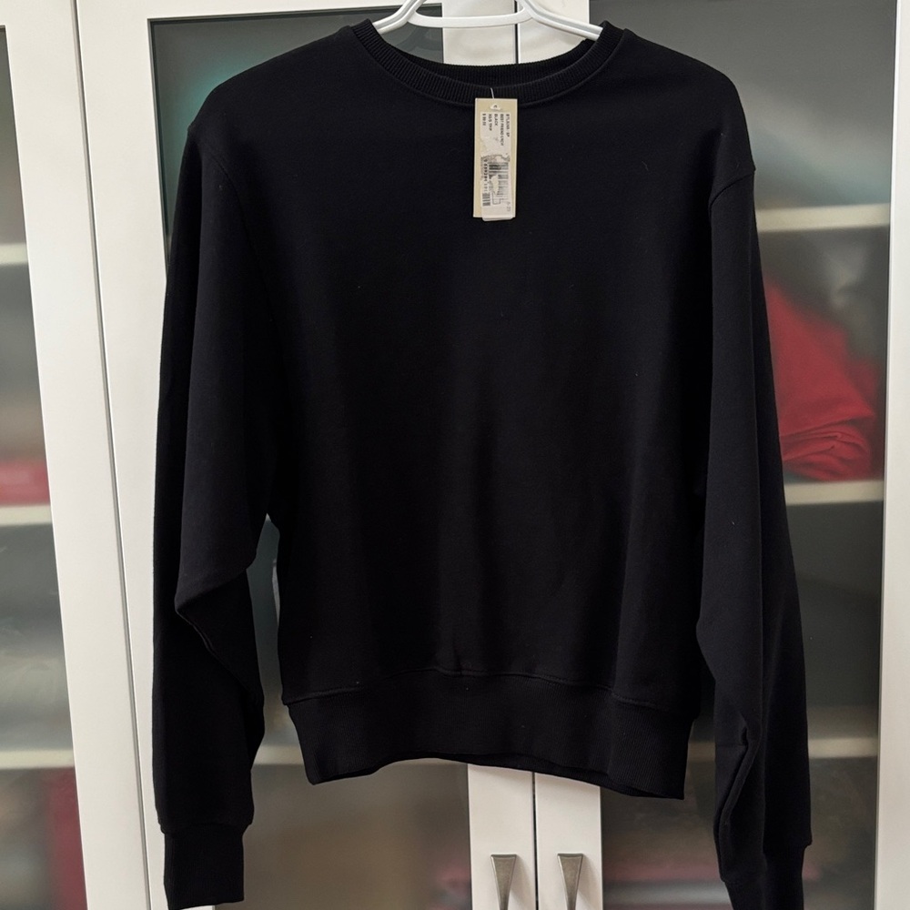 Brunette The Label Best Friend Crew Black XS/S NWT 🖤🖤🖤
